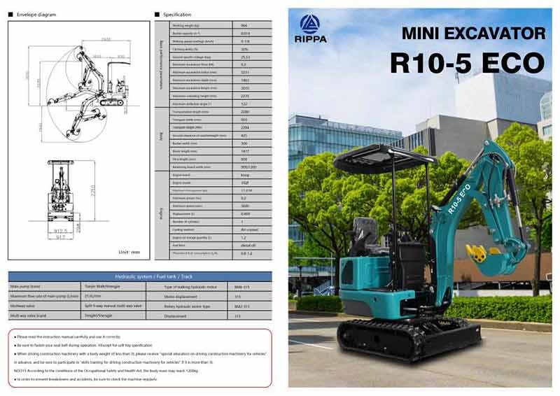 RIPPA excavator R10